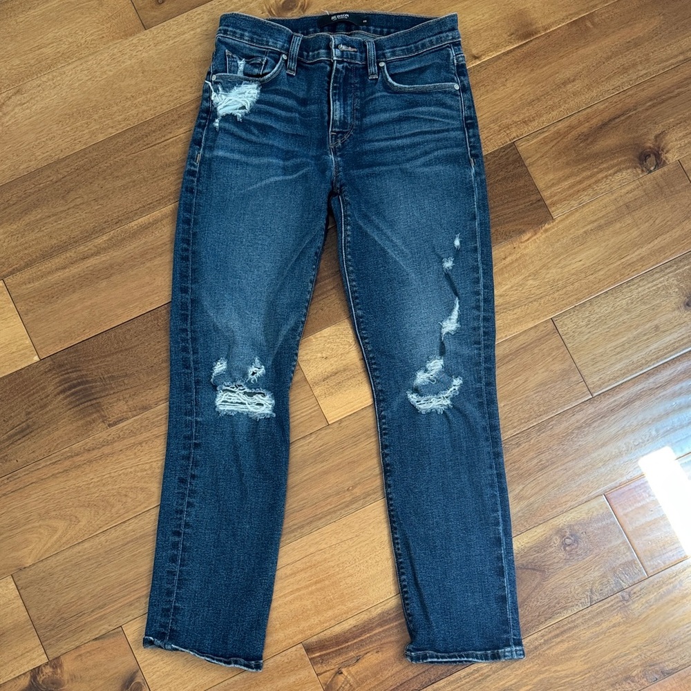 Hudson Jeans Nico Midrise Crop Straight Leg